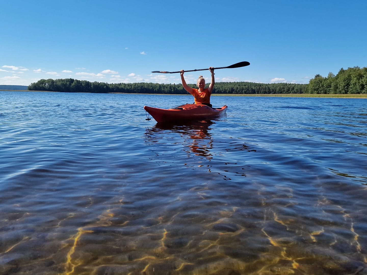 Kuvituskuva Retkinurkan melonnasta